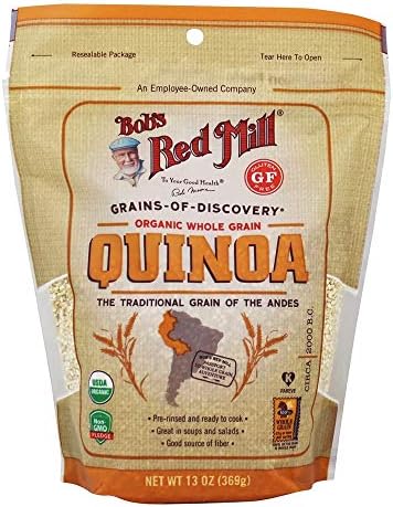 Bob's Red Mill Organic White Quinoa, 13 Ounce (Resealable)