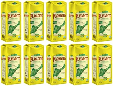 Yerba Mate Playadito 10 PACK | 1 kg. / 2.2 lbs