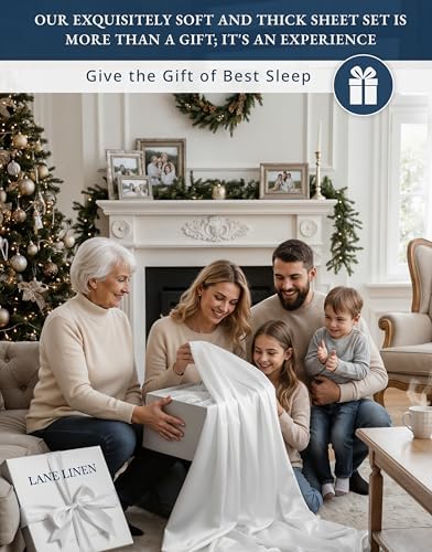 100% Egyptian Cotton Sheets King Size - Naturally Cooling & Breathable 4 Piece Silky Sateen Weave King Size Sheets Set, Ultra-Soft & Durable Hotel Luxury Sheets with 15" Snug Fit Deep Pockets - White