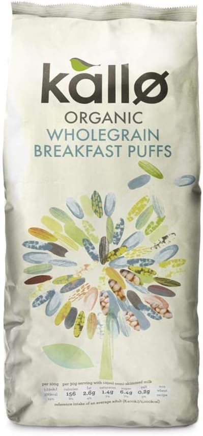 Puffed Brown Rice Cereal by Kallo