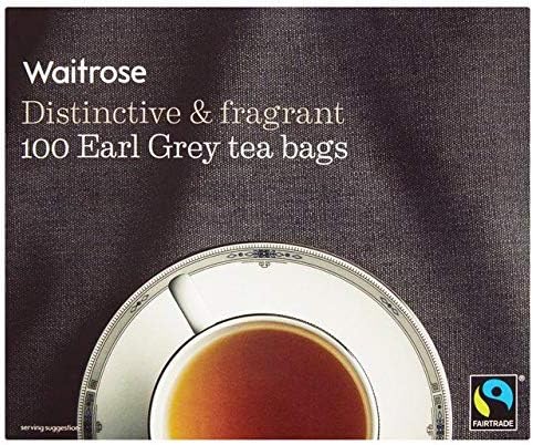 Waitrose Earl Grey Tea Bags 100 per pack
