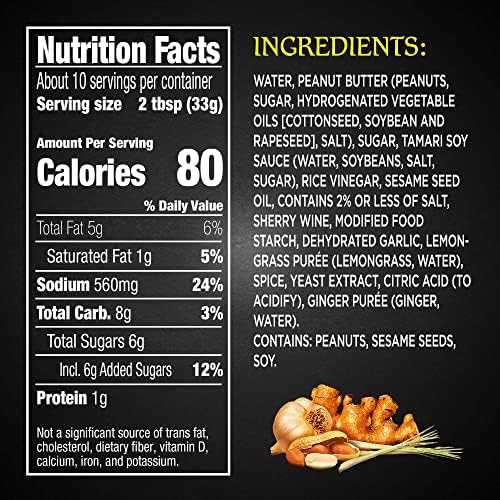 HOUSE OF TSANG Bangkok Peanut Sauce, 11.5 Oz