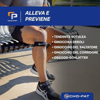 Cho-Pat Patella Knee Strap, Fully Adjustable Support for Runner’s Knee, Chondromalacia, and Knee Pain, OSFM