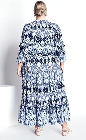 Avenue Women's Plus Size Elouise Maxi Dress