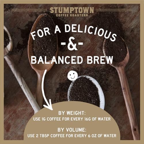 Stumptown Coffee Roasters, Medium Roast Ground Coffee, 100% Arabica Coffee - Hair Bender 12 Ounce Bag, Flavor Notes of Citrus and Dark Chocolate