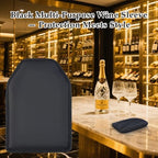 Wine Cooler Sleeve, Wine Bottle Gel Cooler Sleeve Freezer Chiller, Long Lasting Keep Wine Cool and Chill Sleeve for Prosecco Champagne Beer Wine Bottles(1PCS black)