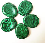 Synthetic Malachite Water Drop Chakra Thumb Worry Stone,Stress Relax Healing Reiki Crystal Pocket Palm Stones