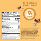 Fiber One Chewy Bars, Oats and Chocolate, Fiber Snacks, Mega Pack, 15 Ct, 21.2 oz