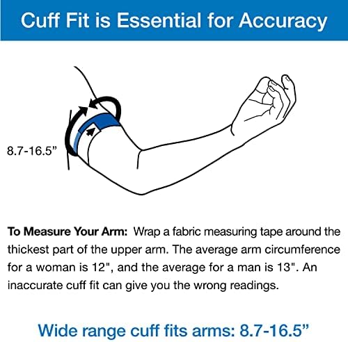 Microlife Replacement Blood Pressure Cuff (Standard Size (8.7-16.5 inch))