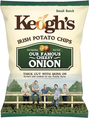 Keoghs Dubliner Cheese & Onion 40g (1.4oz) 4 Pack