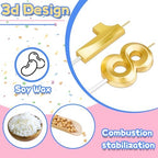 18th Birthday Candles,18th Birthday Decorations for Girls Boys,Happy Birthday Cake Topper for Men,18 Year Old Boy Birthday Gifts