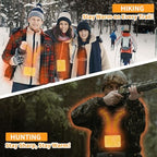 WORLD-BIO Body Warmers for Cold Weather, Heat Warmer Patch Disposable with Adhesive Backing Gives Hours Warm - 12/20/32/40 Packs, Hand Warmers Long Lasting Safe Natural Odorless