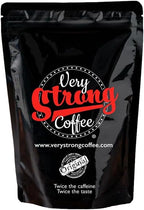 Very Strong Coffee 500g - Ground Beans - 100% ROBUSTA COFFEE - TWICE THE CAFFEINE - TWICE THE TASTE.