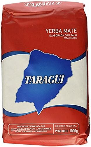 Taragui Yerba Mate Regular Blend, 2.2lb, (Pack of 10)