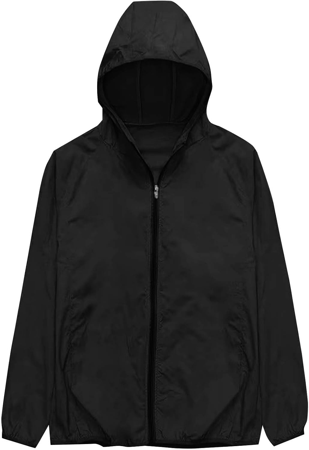 Full Zip Hoodies for Men Casual UPF 50+ Lightweight Jackets Sun Protection Outdoor Long Sleeve Hiking Golf Outfits