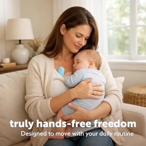 plusOne Breast & Body Massager for Breastfeeding and Postpartum Care – Heated Lactation Support Tool, Hands-Free Bra-Fit Design, Waterproof, Silicone for Nursing, Pumping, and Full-Body Comfort