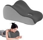 Intimacy Support Wedge Pillow for Couples, Memory Foam Positioning Cushion for Back, Neck & Waist Pain Relief with Washable Cover, Portable Design for Relaxing, Reading & Adult Play-Grey