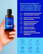 EsoRepair Nano Esophageal & Stomach Health Supplements for Men & Women - Digestive Comfort - Slippery Elm Bark, Zinc L-Carnosine & Aloe Vera Extract - Non-GMO & Dairy Free