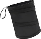 Collapsible Car Trash Can, Mini Portable Automotive Garbage Bag, Pop-Up Vehicle Rubbish Bin, Waterproof Waste Basket Bin with Magic Sticker, Hanging Washable Auto Trash Bag (1PC)