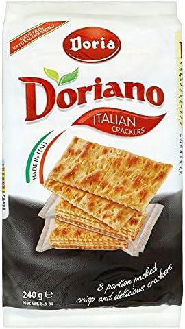 Doria Doriano Italian Crackers (240g) - Pack of 6