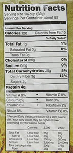 Sujata GOLD Atta - 100% Sharbati Whole Wheat Flour 4lb