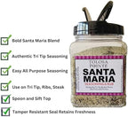 Tolosa Pointe Santa Maria Seasoning & BBQ Rub 24oz – Authentic California Blend, Gluten-Free, No Preservatives – Multipurpose Grill Seasoning for Tri-Tip, Steak, Chicken, Pork, Vegetables (1 Pack)