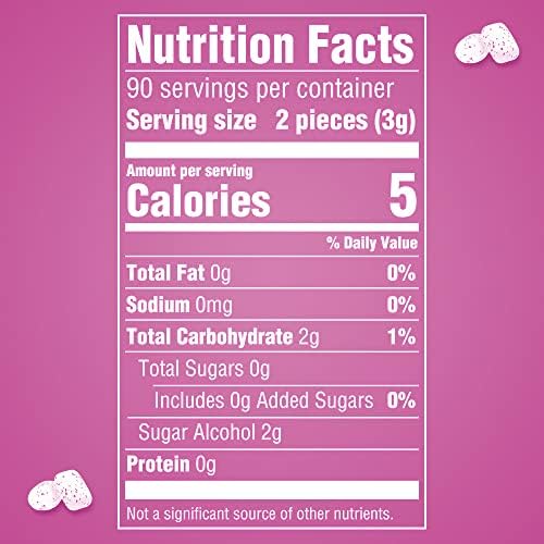 ORBIT Gum Bubblemint Sugar Free Chewing Gum Bulk, 180 Piece Resealable Bag, Bubble Gum Bulk