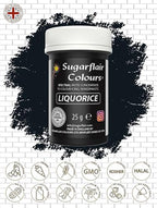 SugarFlair Spectral Concentrated Edible Paste Food Colouring - Liquorice