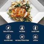 Massel Chicken Style Bouillon Cubes | 10 x 7 Pack (70 Cubes) | Plant Based Broth & Soup Base | Low FODMAP, Gluten & Dairy Free, Vegan, No MSG
