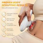 3-in-1 Cellulite Massage - Body Sculpting Machine Home Use Cupping Therapy Tool for Belly, Arms, Legs, Waist - 2 Modes Portable Skin Tightening Device -1Pack