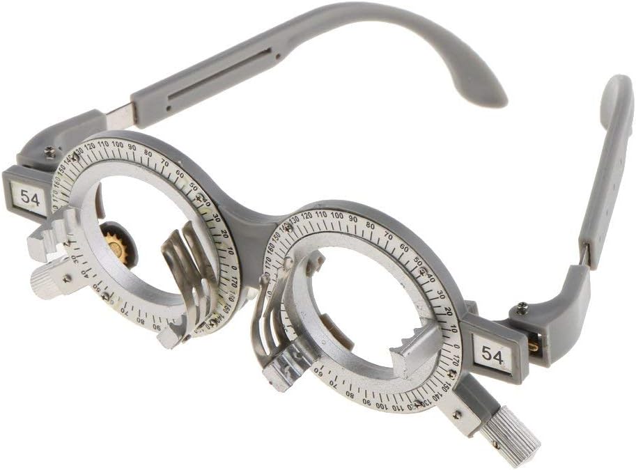 Universal Adjustable Optical Trial Lens Frame Eyeglasses Optometry Optician Optic 52mm 54mm 56mm 58mm 60mm 62mm 64mm 66mm 68mm 70mm - 54mm 54mm