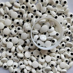 Eastron Edible Small Candy Eyeballs Eyes Cake Cupcake Toppers Cookie Decorations Dessert Sprinkles for Halloween Christmas Birthday Party Supplies 2.75 Ounce