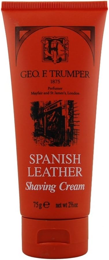 Spanish Leather Shaving Cream 75g shaving cream by Geo F. Trumper