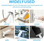 Homoyoyo Portable Mini Mop for Floor and Kitchen with Wear-Resistant Sponge, Wet Dry Self-Squeeze Handheld Mop for Small Spaces and Bathroom Cleaning,