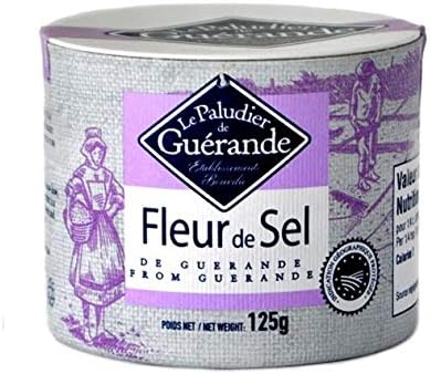 Fleur de Sel de Guerande - French finest sea salt Le Paludier 4.4 oz