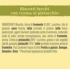Mulino Bianco Biscuits, Pistachio Cream Filled, 168g