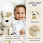 warmies Microwavable & Weighted Stuffed Animals, Puppy - Microwave Stuffed Animal Heating Pad - Weighted Plushies for Calming Comfort - for Adults & Children (Boys, Girls, Babies & Toddlers)