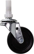 3" Replacement Rubbermaid Cart Caster for Rubbermaid Utility Cart Series 3424-88, 3355-88, 4000, 6118, and More | (1 Piece) | CasterHQ Brand