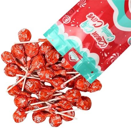All Orange Lolliops - Bulk All Orange Suckers (1 Pound)