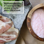 The Spice Lab Curing Salt No. 1 – Pink Prague Powder with 6.25% Sodium Nitrite – Meat Curing Salt for Bacon, Jerky, Brisket & Corned Beef – Made in USA (1 lb)