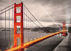 EuroGraphics San Francisco Golden Gate Bridge Puzzle (1000-Piece) (6000-0663) , Black