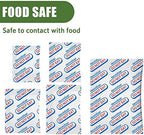 110 Packs 100CC Food Grade Oxygen Absorbers (10 Packs in Individual Vacuum Bag, 11x Packs of 10), Oxygen Absorbers for Food Storage, with Oxygen Indicator, for Mylar Bags, Mason Jars, Canning