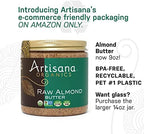 Artisana Organics Raw Almond Butter, 9oz | No Sugar Added, No Palm Oil, Vegan, Paleo, and Keto Friendly