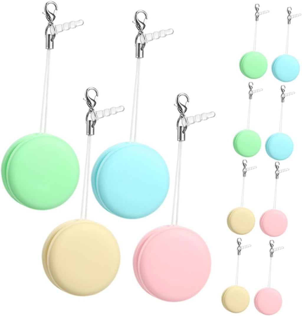 Healeved 12pcs Cute Portable Phone Screen Cleaner Keychain Multi-Function Mobile Screen for Phones Tablets Glasses and Lenses Safe and Gentle Cleaning