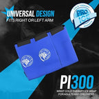 Pro Ice Wrist Cold Therapy Ice Wrap - Instant Relief Ice Pack Fit for Left & Right - Adjustable Straps, Long-Lasting Cooling - Universal Fit - Multipurpose & Reusable - 1 Ice Wrap Included - PI 300