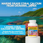 1500mg, 90 Capsules- Coral Calcium Supplement Developed by Bob Barefoot- Supports Overall Health & PH Levels- Contains Calcium, Magnesium & Vitamin D3