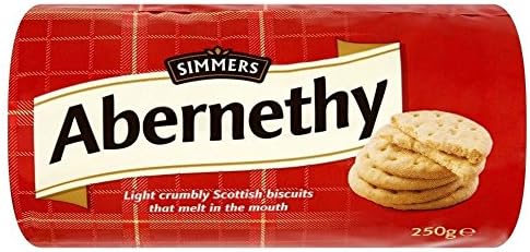 Simmers Abernethy Biscuits (250g) - Pack of 2
