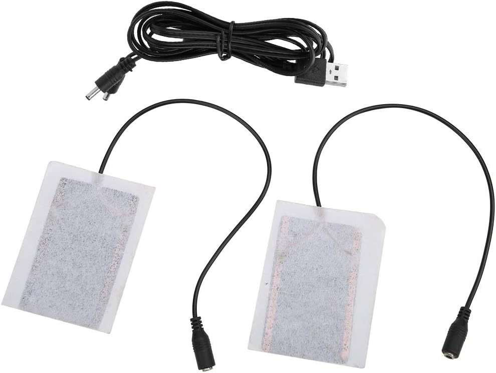 Portable Carbon Heating pad, 5v USB Fever Heat mat, Temperature Control Gloves Warmer for Mountaineering Equipment