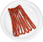 Dry Thin Kabanos, Polish Style Kabanosy, Cooked, Smoked and Dried Pork Sausage, Polish Traditional Meat 4.2 oz | 120g (pack of two)