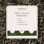 Starwest Botanicals Cleavers Herb Organic - Dried Loose Leaf Herb for Tea & Herbal Blends, Cut & Sifted, Certified Kosher, Non-GMO - Bulk 1 lb Bag